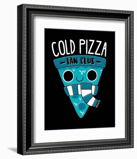 Cold Pizza Fan Club-Michael Buxton-Framed Art Print