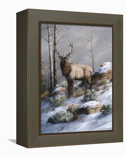 Cold Ridge Watcher-Trevor V. Swanson-Framed Premier Image Canvas