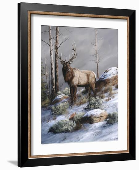 Cold Ridge Watcher-Trevor V. Swanson-Framed Giclee Print