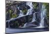 Cold Stream Falls in Northern Forest. Johnson Mountain Township, Maine-Jerry & Marcy Monkman-Mounted Photographic Print