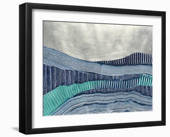 Cold Stream I-Vanna Lam-Framed Art Print