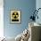 Cold War Era Fallout Shelter Sign-Stocktrek Images-Framed Photographic Print displayed on a wall