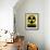 Cold War Era Fallout Shelter Sign-Stocktrek Images-Framed Photographic Print displayed on a wall