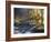 Cold Water & Falling Leaves-Jack Sorenson-Framed Art Print