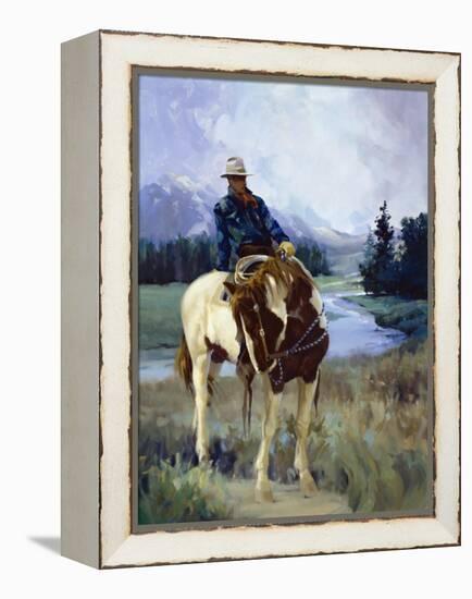 Cold Weather Friends-Carolyne Hawley-Framed Stretched Canvas