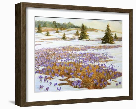 Cold Weather Is Leaving-kirilstanchev-Framed Art Print