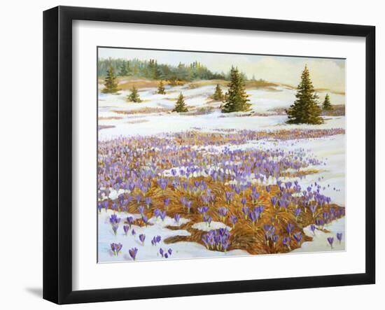 Cold Weather Is Leaving-kirilstanchev-Framed Art Print