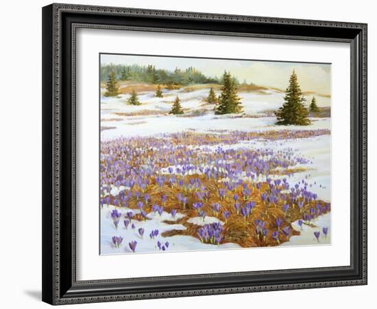 Cold Weather Is Leaving-kirilstanchev-Framed Art Print