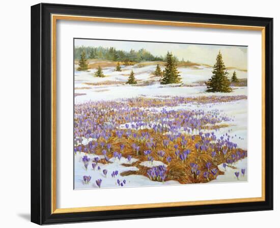 Cold Weather Is Leaving-kirilstanchev-Framed Art Print