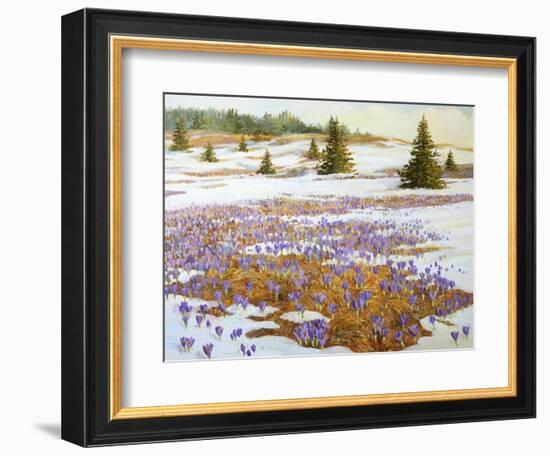 Cold Weather Is Leaving-kirilstanchev-Framed Art Print