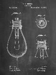 Edison Lamp Base Patent Print-Cole Borders-Art Print