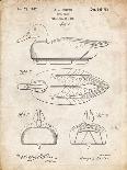 PP1001-Vintage Parchment Propelled Duck Decoy Patent Poster-Cole Borders-Giclee Print