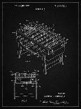 PP1097-Chalkboard Tesla Turbine Patent Poster-Cole Borders-Giclee Print