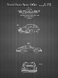 PP108-Faded Grey Ferrari 1990 F40 Patent Poster-Cole Borders-Giclee Print