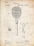 PP219-Vintage Black Football Shoulder Pads 1925 Patent Poster-Cole Borders-Framed Giclee Print