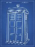 PP189- Blueprint Doctor Who Tardis Poster-Cole Borders-Giclee Print
