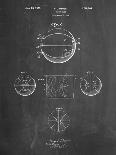 PP786-Chalkboard Drafting Triangle 1922 Patent Poster-Cole Borders-Giclee Print