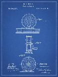 PP225-Blueprint Orvis 1874 Fly Fishing Reel Patent Poster-Cole Borders-Giclee Print