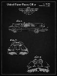 PP316-Vintage Black Batman TV Batmobile Patent Poster-Cole Borders-Giclee Print
