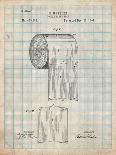 Toilet Paper Patent-Cole Borders-Art Print