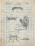 Underwood Typewriter Patent-Cole Borders-Art Print
