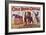 "Cole Bros. Circus: Miss Jean Allen, America's Most Fearless and Daring Horsewoman", Circa 1940-null-Framed Giclee Print