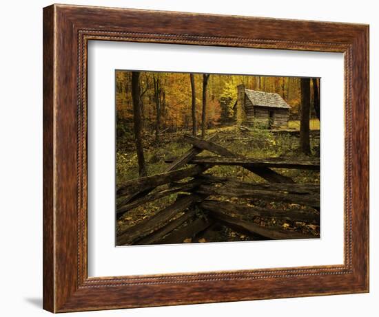 Cole Cabin, Great Smoky Mountains National Park, Tennessee, USA-Jerry Ginsberg-Framed Photographic Print