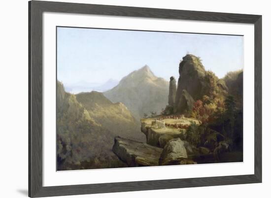 Cole: Last of the Mohicans-Thomas Cole-Framed Giclee Print