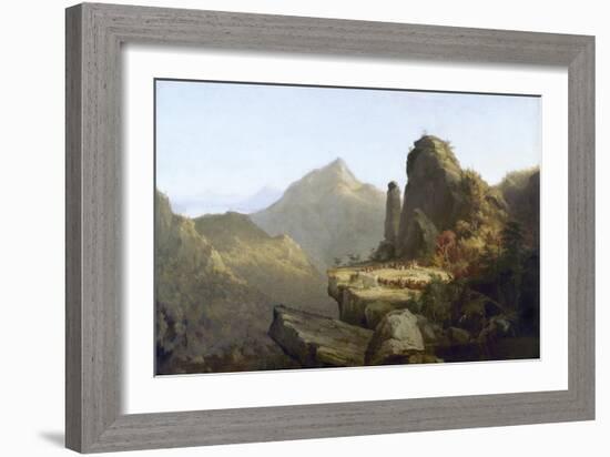 Cole: Last of the Mohicans-Thomas Cole-Framed Giclee Print