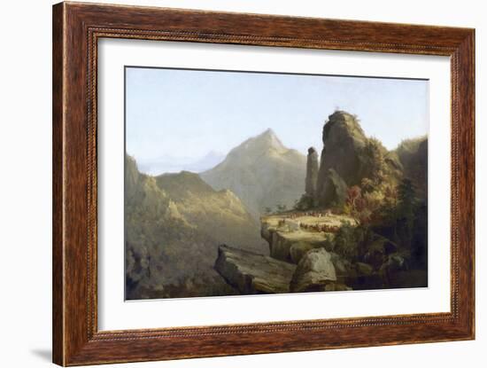 Cole: Last of the Mohicans-Thomas Cole-Framed Giclee Print