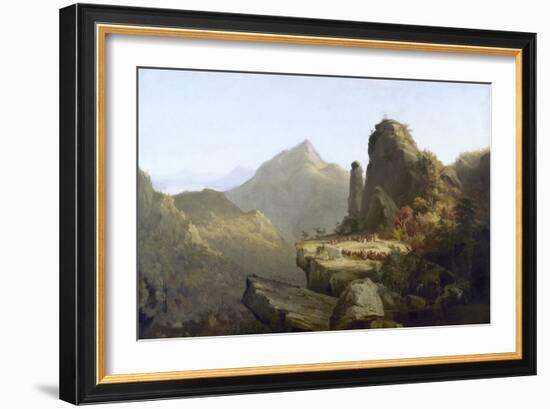 Cole: Last of the Mohicans-Thomas Cole-Framed Giclee Print