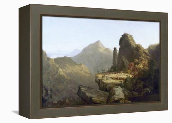 Cole: Last of the Mohicans-Thomas Cole-Framed Premier Image Canvas