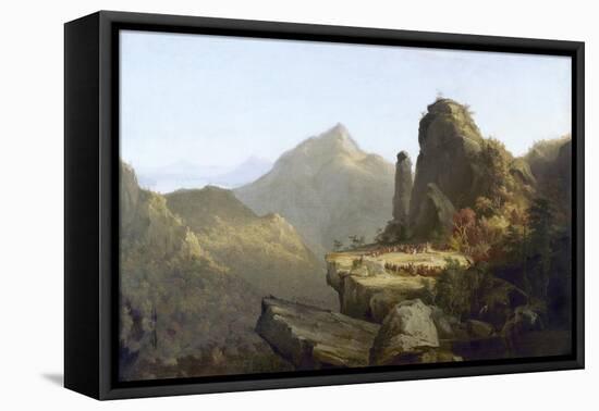 Cole: Last of the Mohicans-Thomas Cole-Framed Premier Image Canvas