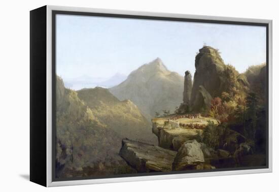 Cole: Last of the Mohicans-Thomas Cole-Framed Premier Image Canvas