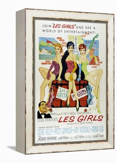 Cole Porter's Les Girls, 1957, "Les Girls" Directed by George Cukor-null-Framed Premier Image Canvas