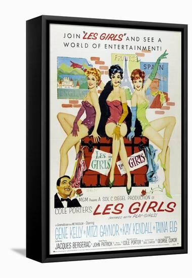 Cole Porter's Les Girls, 1957, "Les Girls" Directed by George Cukor-null-Framed Premier Image Canvas