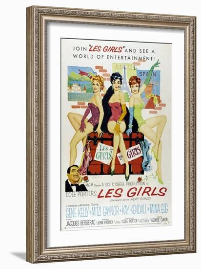 Cole Porter's Les Girls, 1957, "Les Girls" Directed by George Cukor-null-Framed Giclee Print