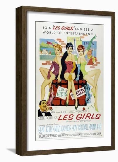 Cole Porter's Les Girls, 1957, "Les Girls" Directed by George Cukor-null-Framed Giclee Print