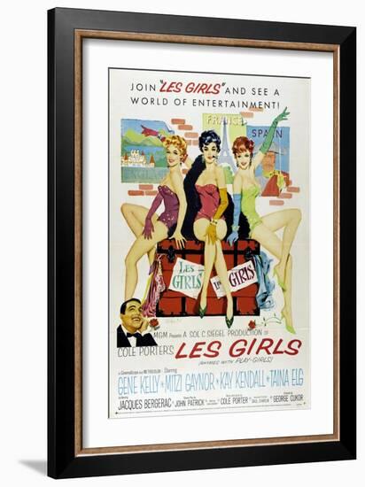 Cole Porter's Les Girls, 1957, "Les Girls" Directed by George Cukor-null-Framed Giclee Print