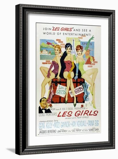 Cole Porter's Les Girls, 1957, "Les Girls" Directed by George Cukor-null-Framed Giclee Print