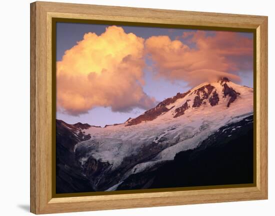 Coleman Glacier and Mount Baker-Paul Souders-Framed Premier Image Canvas