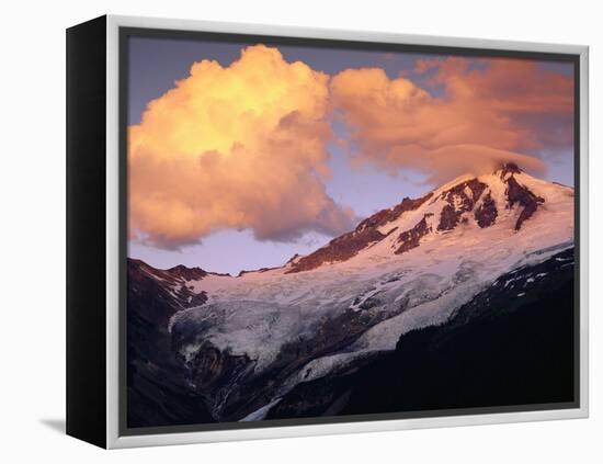 Coleman Glacier and Mount Baker-Paul Souders-Framed Premier Image Canvas