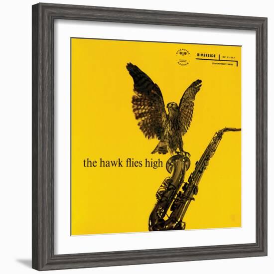 Coleman Hawkins - The Hawk Flies High-null-Framed Art Print