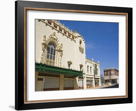 Coleman Theatre, Historic Route 66 Roadside Attraction, City of Miami, Oklahoma, USA-Richard Cummins-Framed Photographic Print