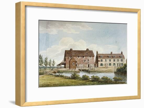 Colham Mills, Hillingdon, Middlesex, C1820-null-Framed Giclee Print