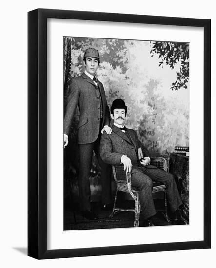 Colin Blakely, Robert Stephens, The Private Life of Sherlock Holmes,1970-null-Framed Photographic Print