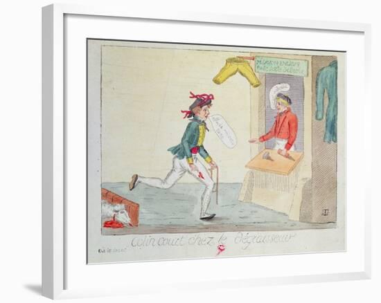 Colin Court at the Stain Removers, 1814-null-Framed Giclee Print