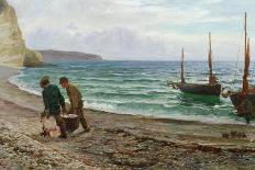 The Mussel Gatherers, C1890-Colin Hunter-Mounted Giclee Print
