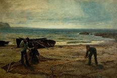 The Mussel Gatherers, C1890-Colin Hunter-Giclee Print