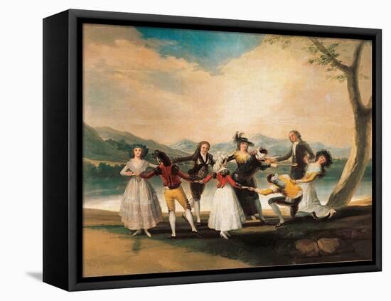 Colin Maillard (Cucharon) 1788-1789 (Oil on Canvas)-Francisco Jose de Goya y Lucientes-Framed Premier Image Canvas